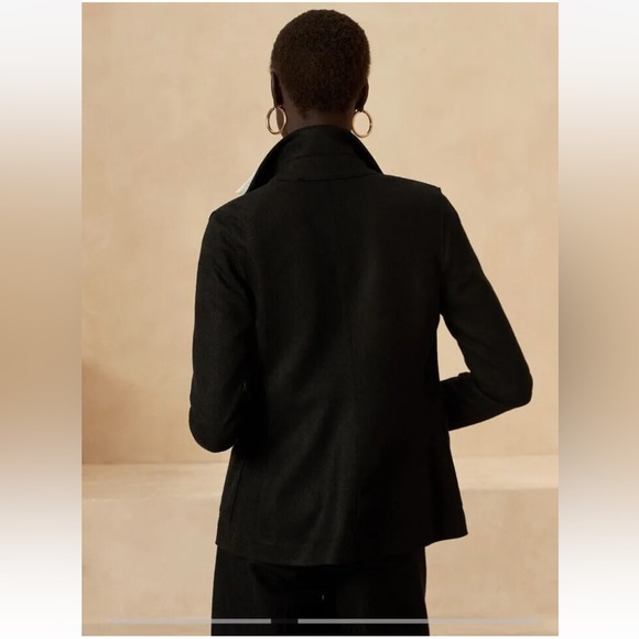 Banana Republic Unstructured Blazer | Black Wool Blazer Jacket #772740 #774065 - Picture 2 of 10